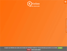 Tablet Screenshot of kwibee.com